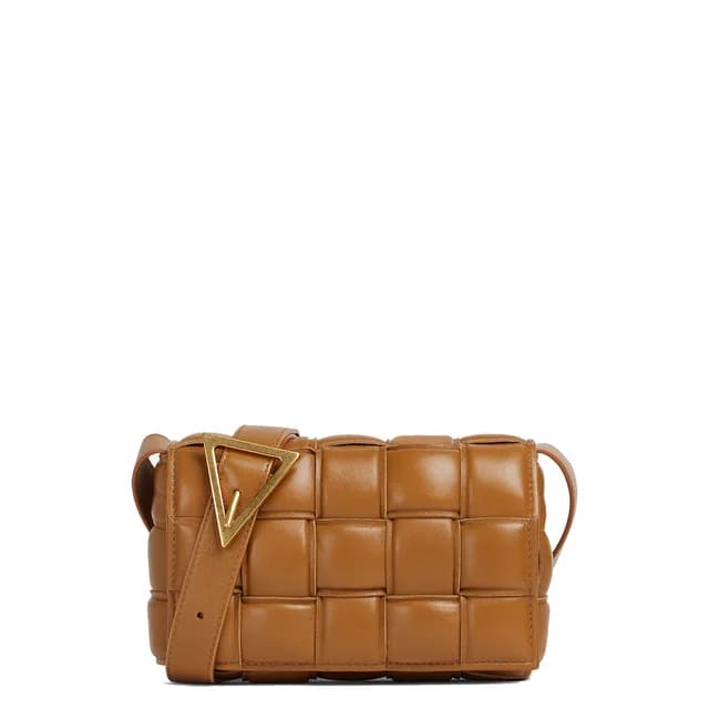 Bottega Veneta Padded Cassette Small, Camel (G), image 1 of 1 from Cultstatus