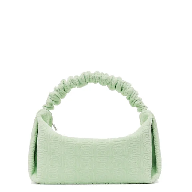 Alexander Wang Scrunchie Monogram Terry Bag, Mojito, image 1 of 1 from Cultstatus
