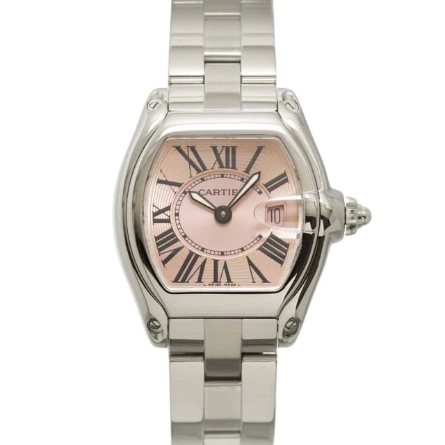 Cartier Roadster SM Watch Date Pink Quartz in Pink from The Reluxe, photo 1 of 1