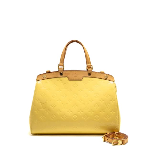 Louis Vuitton Vernis Brea MM patent monogram light beige GHW in Beige Patent leather from EMIER, photo 1 of 1