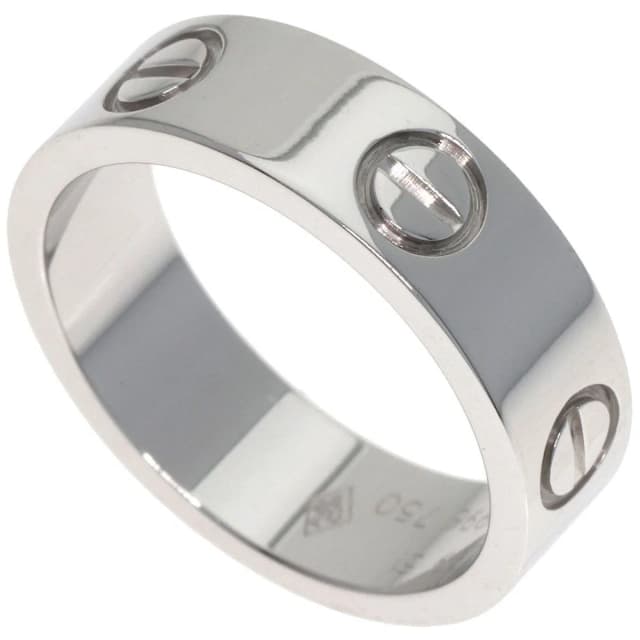 Cartier Love Ring 51 18K White Gold in White from The Reluxe, photo 1 of 1