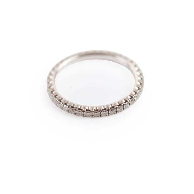 Cartier Etincelle White Gold Size 51 Ring in White from The Purse Affair, photo 1 of 1