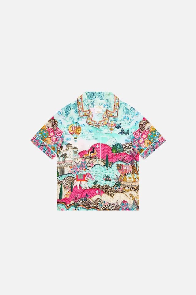 Camilla eBoutique KIDS CLASSIC SHORT SLEEVE SHIRT MINIATURE MOMENTS, image 1 of 1 from CAMILLA