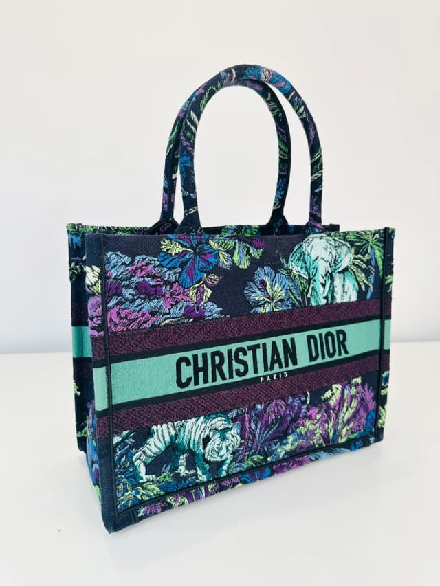 Dior Medium Toile de Jouy Voyage Book Tote in Canvas from Edit Second Hand, photo 1 of 1