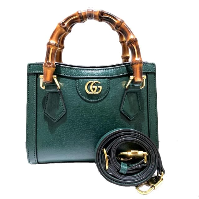 Gucci Diana Bamboo Handbag Leather in Leather from The Reluxe, photo 1 of 1