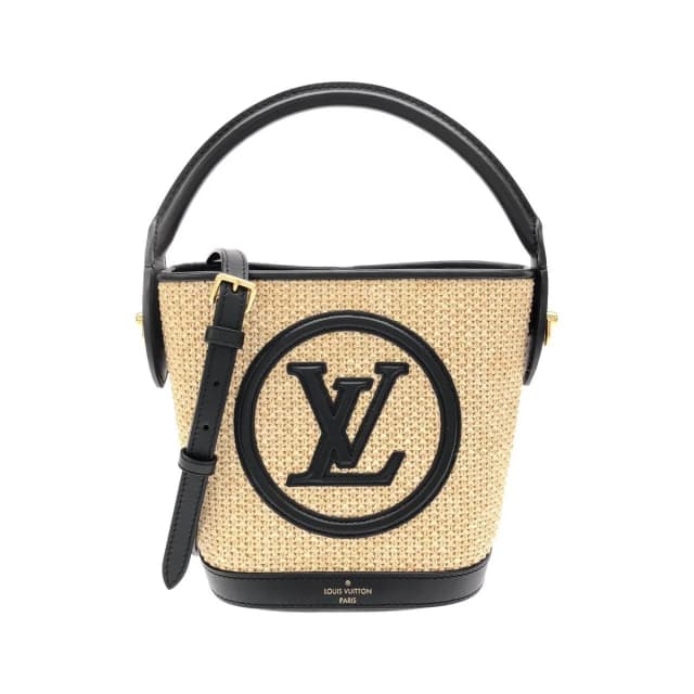 Louis Vuitton Spring In The City Petit Baguette in Raffia from The Reluxe, photo 1 of 1