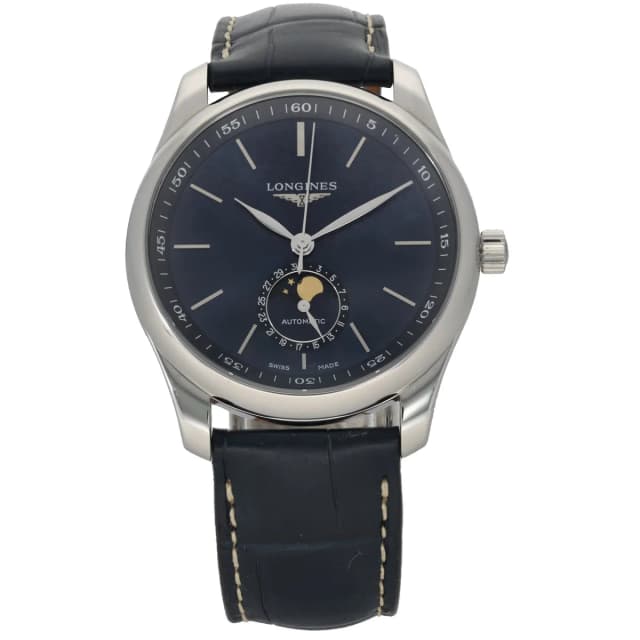 Longines Master Collection L2.909.4 40mm Stainless Steel Watch in Leather from H&T, photo 1 of 1