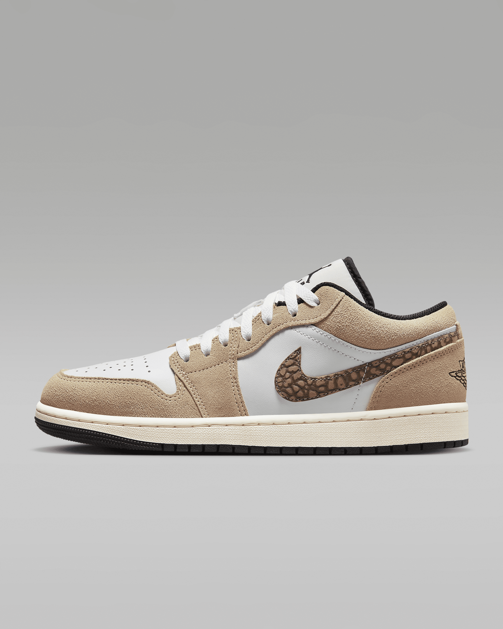 Air Jordan 1 Low SE in Hemp/White/Black/Light British Tan, image 1 of 1 from Nike
