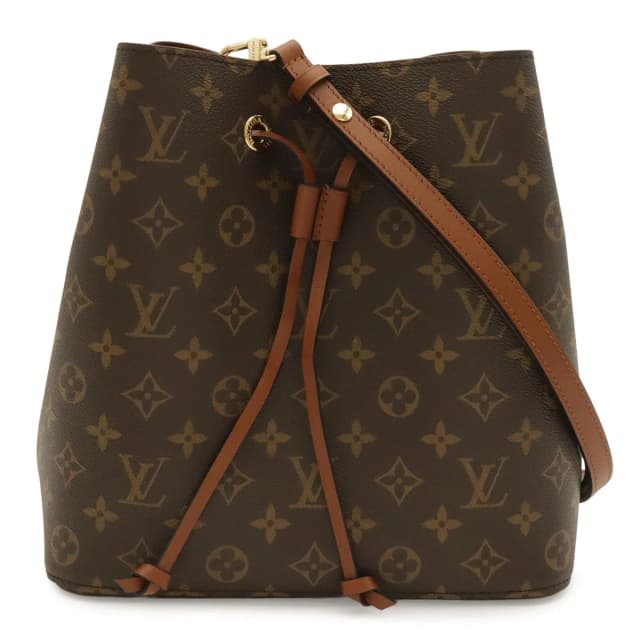 Louis Vuitton Monogram Neo Noe Shoulder Bag Semi Drawstring Brown in Brown Calfskin from The Reluxe, photo 1 of 1