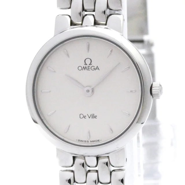 Omega De Ville Prestige Steel Quartz Ladies Watch 7560.31 Polished in Silver from Elady, photo 1 of 1