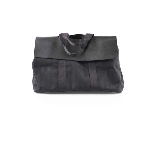 Hermès Large Valparaiso Black in Black Canvas from The Purse Affair, photo 1 of 1
