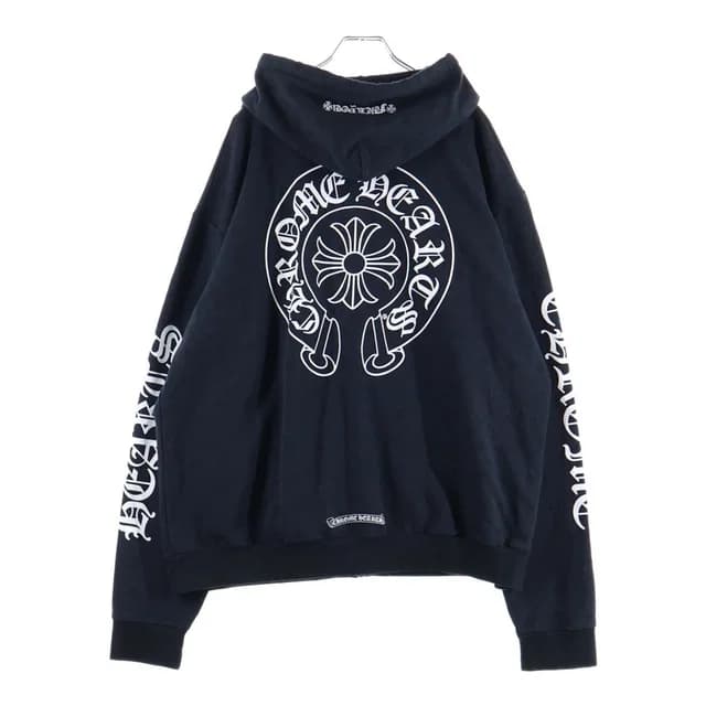 Chrome Hearts Sweatshirt HD Zip CH Plus All Over Print Back Horse Print Zip Hoodie from The Reluxe, photo 1 of 1