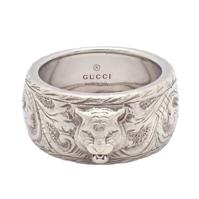 Gucci Cat Head Ring 925 Sterling Silver in Silver from The Reluxe, photo 1 of 1