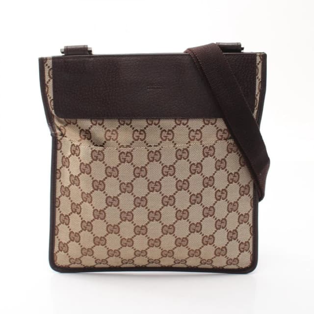 Gucci Shoulder Bag GG Canvas Brown Beige in Brown Canvas from The Reluxe, photo 1 of 1