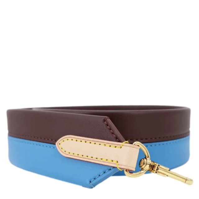 Louis Vuitton Cluny Leather Strap Blue in Blue Leather from Dallas Designer Handbags, photo 1 of 1