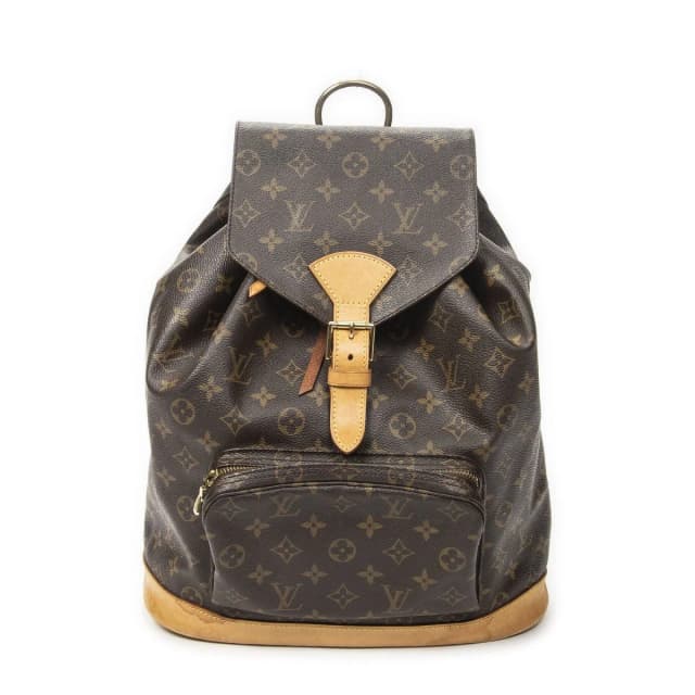 Louis Vuitton Montsouris Brown Monogram Canvas in Brown Coated canvas from The Reluxe, photo 1 of 1