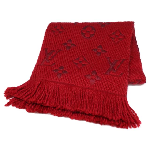 Louis Vuitton Echarpe Logomania Wool Silk Fringe in Silk from The Reluxe, photo 1 of 1
