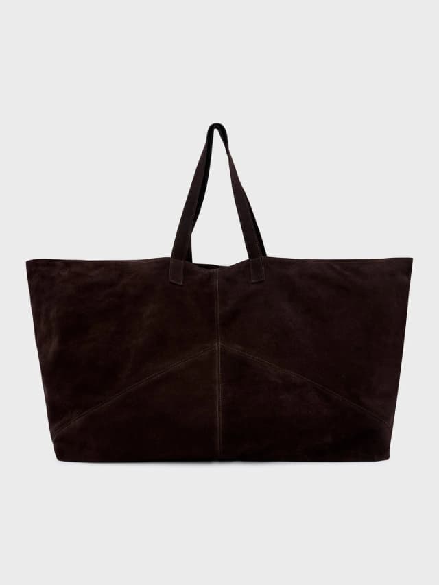 Bassike Minimal Suede Tote, image 1 of 1 from bassike