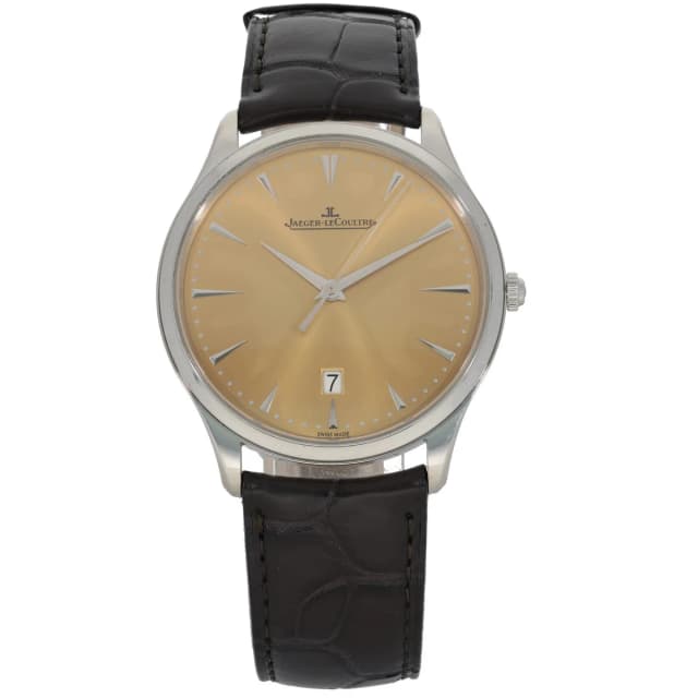 Jaeger-LeCoultre Master Control 174.8.37.S 40mm Stainless Steel Watch in Leather from H&T, photo 1 of 1