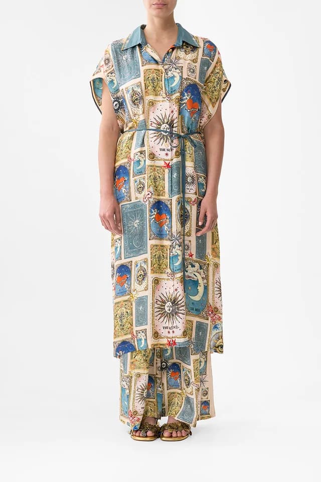 Camilla eBoutique SLEEVELESS SHIRTDRESS MY LUCKY STARS, image 1 of 1 from CAMILLA
