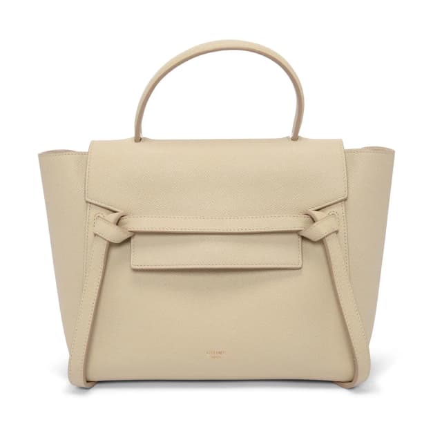 Celine Grained Calfskin Micro Belt Bag in Light Beige Caviar leather from Blue Spinach, photo 1 of 1