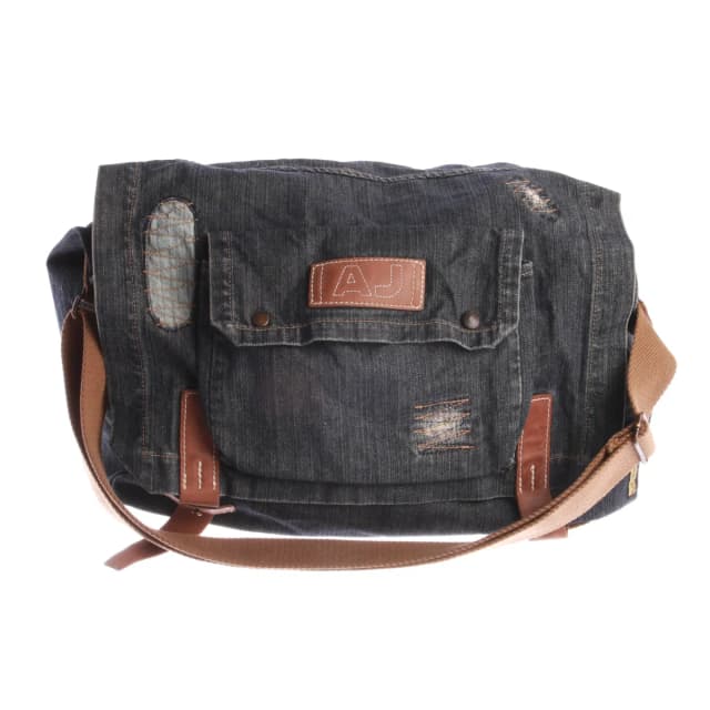 Giorgio Armani Schultertasche Navy in Blau from Buddy And Selly, photo 1 of 1