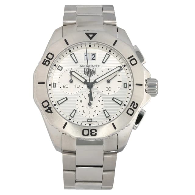 TAG Heuer Aquaracer CBP1111 41mm Stainless Steel Watch from H&T, photo 1 of 1