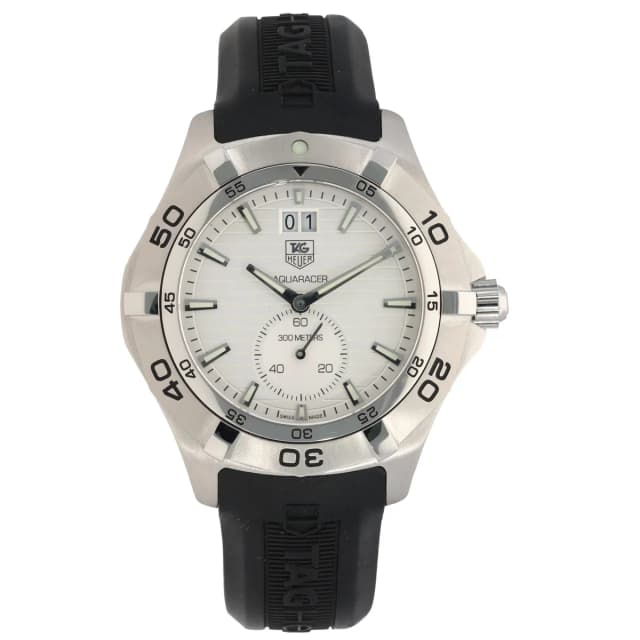 TAG Heuer Aquaracer WAF1015 41mm Stainless Steel Watch from H&T, photo 1 of 1