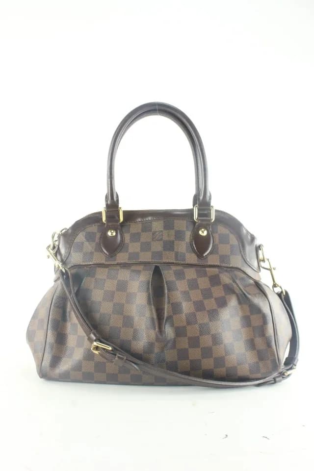 Louis Vuitton Damier Ebene Trevi PM 2way in Brown Leather from Bagriculture, photo 1 of 1