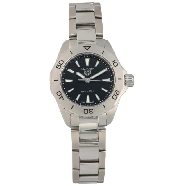 TAG Heuer Aquaracer WBP1410 30mm Stainless Steel Watch from H&T, photo 1 of 1