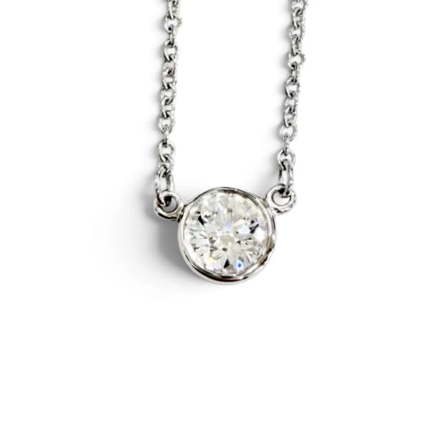 Tiffany & Co. by the Yard Diamond Necklace Platinum from The Reluxe, photo 1 of 1