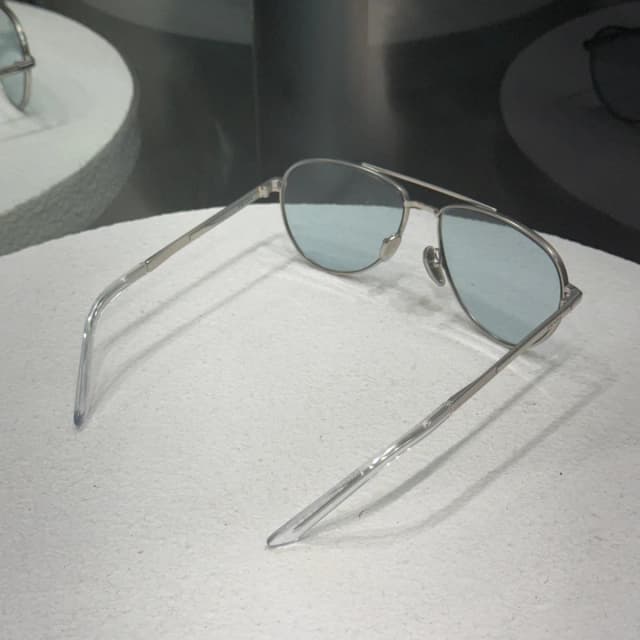 Prada Lens Aviators in Blue from Revivre Luxury Consignment, photo 1 of 1