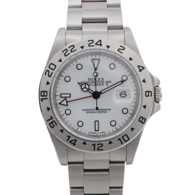 Rolex Around 1993, Explorer II 40mm 16570 automatic, white from VINTAGE QOO TOKYO, photo 1 of 1