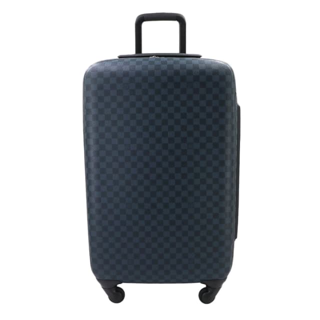 Louis Vuitton Damier Cobalt Zephyr 70 Carrie Bag Blue Silver in Blue Canvas from The Reluxe, photo 1 of 1