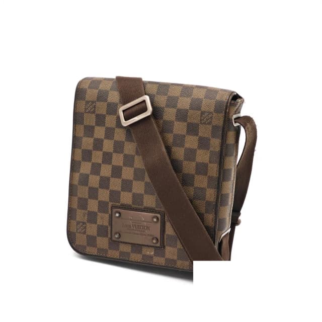 Louis Vuitton Damier Brooklyn PM Shoulder Bag Brown in Brown Leather from The Reluxe, photo 1 of 1