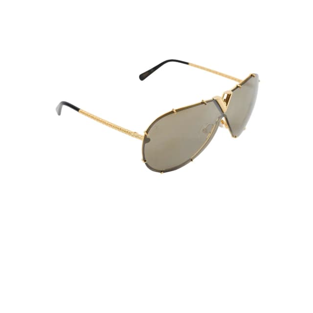LV Drive Sunglasses Black/Gold in Black from The Purse Affair, photo 1 of 1
