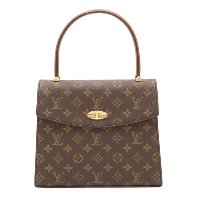 Louis Vuitton Monogram Malesherbes Handbag Flap in Coated canvas from The Reluxe, photo 1 of 1