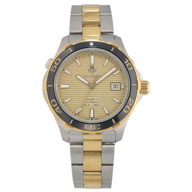 TAG Heuer Aquaracer WAK2121 41mm Bi-Colour Watch from H&T, photo 1 of 1