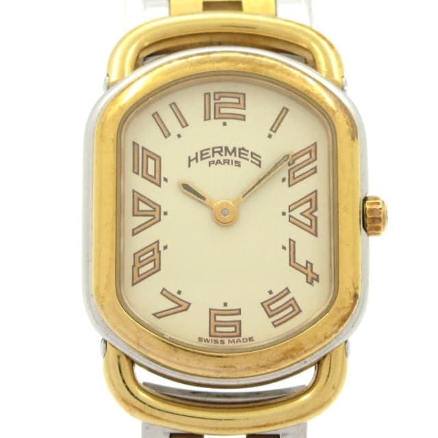 Hermès Watch Rallye Beige in Beige from The Reluxe, photo 1 of 1