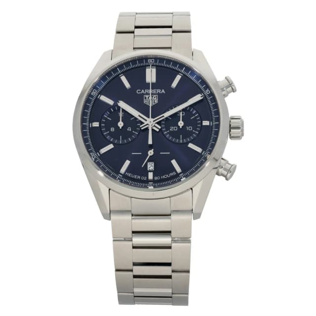 TAG Heuer Carrera CBN2011-0 42mm Stainless Steel Watch from H&T, photo 1 of 1