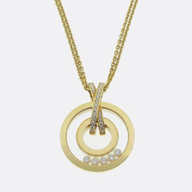 Chopard Happy Spirit Diamond Pendant Necklace from The Vintage Jeweller, photo 1 of 1