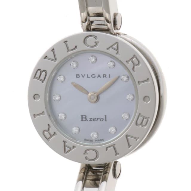 Bvlgari B.zero1 B-zero Watch Stainless Steel Blue Shell in Blue from The Reluxe, photo 1 of 1
