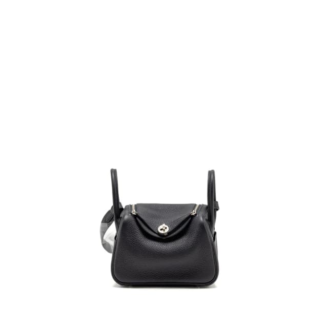 Hermès Mini Lindy Clemence Caban SHW Stamp U in Clemence leather from EMIER, photo 1 of 1