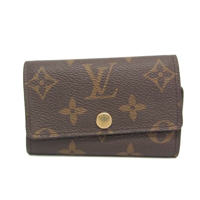 Louis Vuitton 6 Key Holder M60701 Women's Monogram Key Case Brown,Fuchsia in Brown/Fuchsia Monogram from Elady, photo 1 of 1