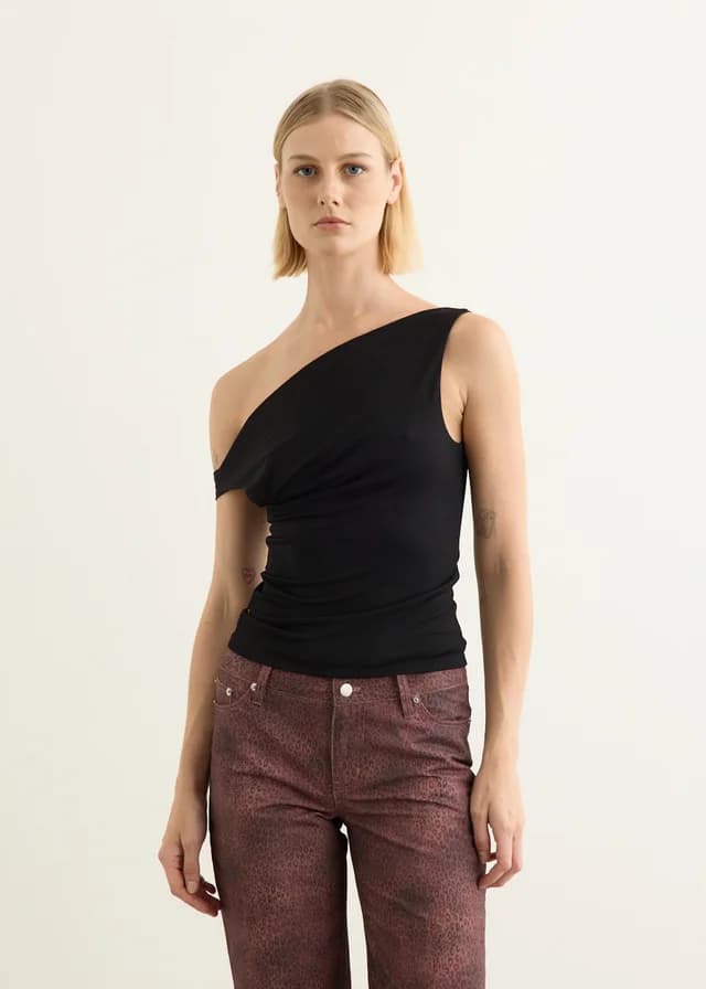 MIAOU Lani Top in BLACK, image 1 of 1 from Incu