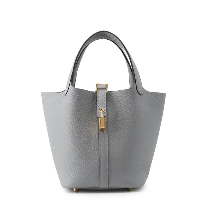 Hermès Picotin Lock Green Pantan Taurillon Clemence Size PM in Green Clemence leather from GALLERY RARE, photo 1 of 1