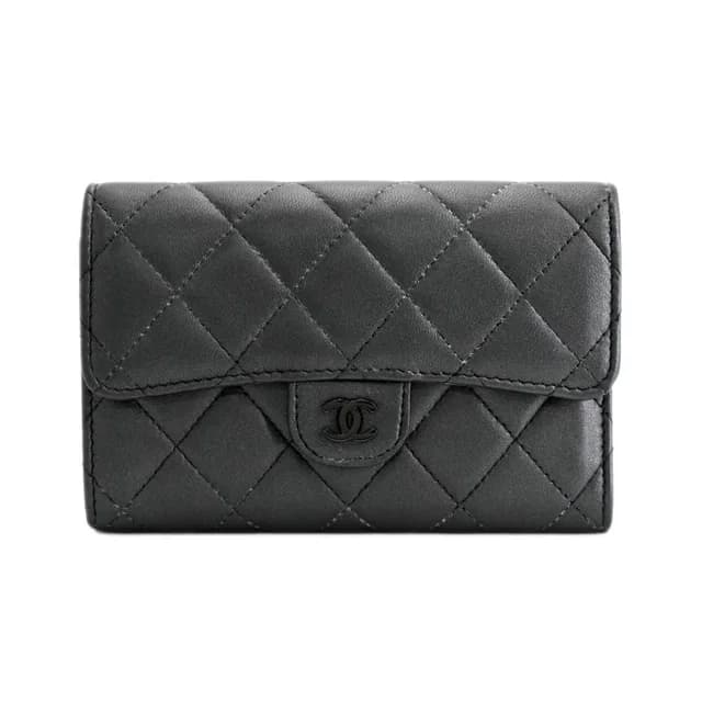 Chanel Medium Wallet Classic Flap in Lambskin from The Reluxe, photo 1 of 1