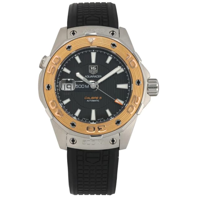 TAG Heuer Aquaracer WAJ2150 43mm Stainless Steel Watch from H&T, photo 1 of 1