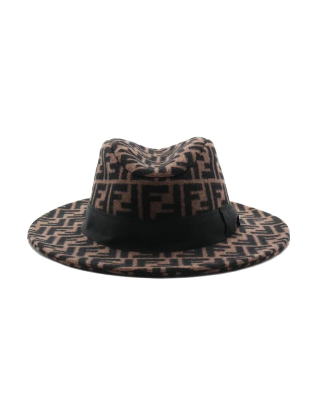 Fendi Zucca Wool Hat, Size 59 in Wool from A Retro Tale, photo 1 of 1