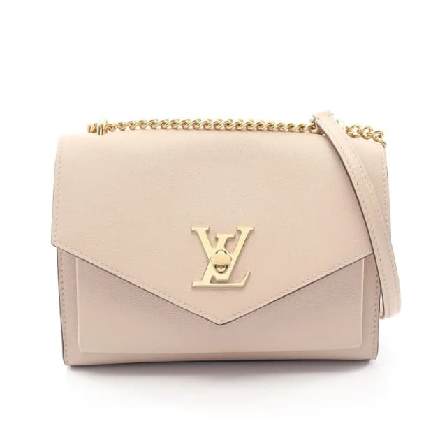 Louis Vuitton Shoulder Bag My Lockme Gray Leather Chain in Grey Leather from The Reluxe, photo 1 of 1